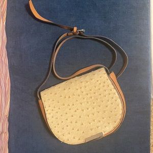Tan crossbody bag
